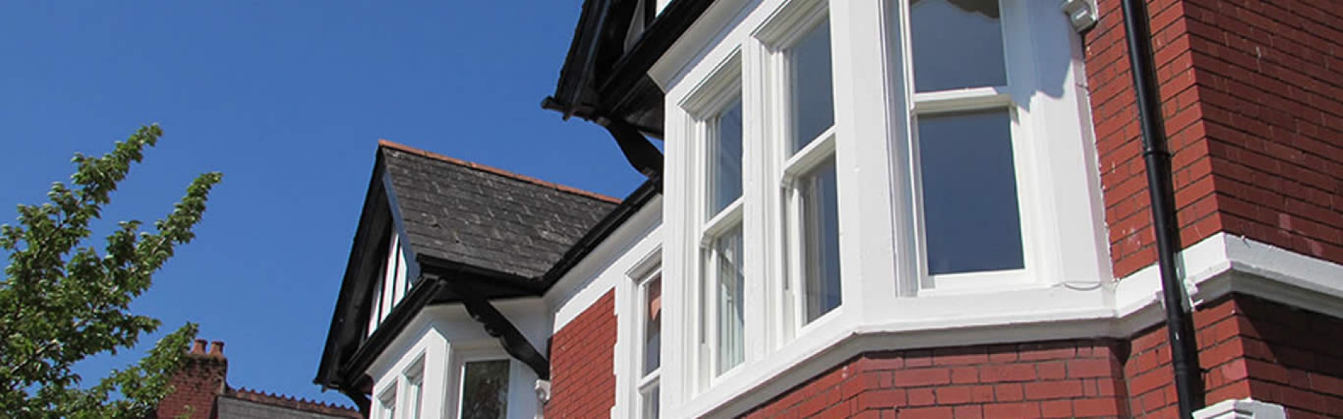 uPVC Rehau sliding sash windows in Cumbria